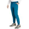 Cherokee Men’s Mid Rise Jogger Scrub Pants with 5 Pockets and Elastic Waistband CK132A(Caribbean Blue)