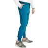 Cherokee Men’s Mid Rise Jogger Scrub Pants with 5 Pockets and Elastic Waistband CK132A(Caribbean Blue)