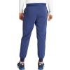 Cherokee Men’s Mid Rise Jogger Scrub Pants with 5 Pockets and Elastic Waistband CK132A(Navy)