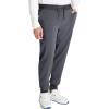 Cherokee Men’s Mid Rise Jogger Scrub Pants with 5 Pockets and Elastic Waistband CK132A(Pewter)