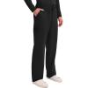 Cherokee Mens Scrub Pants with Cargo Pockets, Two-Way Stretch Modern fit Button Closure with Inside Drawstring Pants – WW140(Black)