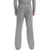 Cherokee Mens Scrub Pants with Cargo Pockets, Two-Way Stretch Modern fit Button Closure with Inside Drawstring Pants – WW140(Grey)