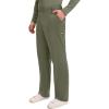 Cherokee Mens Scrub Pants with Cargo Pockets, Two-Way Stretch Modern fit Button Closure with Inside Drawstring Pants – WW140(Olive)