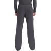Cherokee Mens Scrub Pants with Cargo Pockets, Two-Way Stretch Modern fit Button Closure with Inside Drawstring Pants – WW140(Pewter)