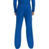 Cherokee Mens Scrub Pants with Cargo Pockets, Two-Way Stretch Modern fit Button Closure with Inside Drawstring Pants – WW140(Royal)