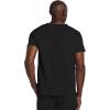 Cherokee Men’s V-Neck Scrub Top with 3 Pockets, High-Low Rounded Hem, and Back Yoke Seam for Comfort – CK719A(Black)