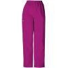Cherokee Scrubs for Women Cargo Pant Natural Rise Tapered Pull-On Bottom with 4 Pockets , Fade Resistant Fabric – 4200(Azalea)