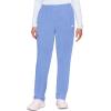 Cherokee Scrubs for Women Cargo Pant Natural Rise Tapered Pull-On Bottom with 4 Pockets , Fade Resistant Fabric – 4200(Blue)