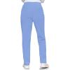 Cherokee Scrubs for Women Cargo Pant Natural Rise Tapered Pull-On Bottom with 4 Pockets , Fade Resistant Fabric – 4200(Blue)