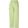 Cherokee Scrubs for Women Cargo Pant Natural Rise Tapered Pull-On Bottom with 4 Pockets , Fade Resistant Fabric – 4200(Celadon)