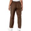 Cherokee Scrubs for Women Cargo Pant Natural Rise Tapered Pull-On Bottom with 4 Pockets , Fade Resistant Fabric – 4200(Chocolate)