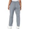 Cherokee Scrubs for Women Cargo Pant Natural Rise Tapered Pull-On Bottom with 4 Pockets , Fade Resistant Fabric – 4200(Grey)