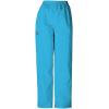 Cherokee Scrubs for Women Cargo Pant Natural Rise Tapered Pull-On Bottom with 4 Pockets , Fade Resistant Fabric – 4200(Mali-blue)