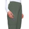 Cherokee Scrubs for Women Cargo Pant Natural Rise Tapered Pull-On Bottom with 4 Pockets , Fade Resistant Fabric – 4200(Olive)