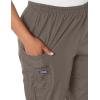 Cherokee Scrubs for Women Cargo Pant Natural Rise Tapered Pull-On Bottom with 4 Pockets , Fade Resistant Fabric – 4200(Taupe)