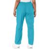 Cherokee Scrubs for Women Cargo Pant Natural Rise Tapered Pull-On Bottom with 4 Pockets , Fade Resistant Fabric – 4200(Turquoise)