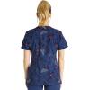 Cherokee Scrubs for Women V-Neck Printed Scrub Top Modern Classic Fit with Side Angled Pockets & Shaping Darts – TF626(Defender of Truth)