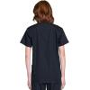 Cherokee Unisex Scrub Set for Men & Women V-Neck Top & Drawstring Pant Medical Uniform 3 Pockets, Durable Easy Care – WW530C(Black)