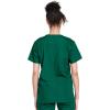 Cherokee Unisex Scrub Set for Men & Women V-Neck Top & Drawstring Pant Medical Uniform 3 Pockets, Durable Easy Care – WW530C(Hunter)
