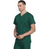 Cherokee Unisex Scrub Set for Men & Women V-Neck Top & Drawstring Pant Medical Uniform 3 Pockets, Durable Easy Care – WW530C(Hunter)