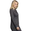 Cherokee Women Warm Up Scrubs Jacket Modern Classic Fit with Zip Front WW305AB(Pewter)