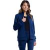 Cherokee Women Warm Up Scrubs Jacket Workwear Revolution Zip Front Knit WW371