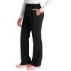 Cherokee Women’s Scrub Pants, Mid-Rise Pull-On Straight Leg Bottom with 5 Pockets – CK136A(Black)
