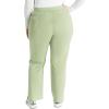 Cherokee Women’s Scrub Pants, Mid-Rise Pull-On Straight Leg Bottom with 5 Pockets – CK136A(Cool Cucumber)