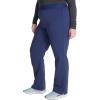 Cherokee Women’s Scrub Pants, Mid-Rise Pull-On Straight Leg Bottom with 5 Pockets – CK136A(Navy)
