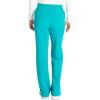 Cherokee Women’s Scrub Pants, Mid-Rise Pull-On Straight Leg Bottom with 5 Pockets – CK136A(Teal Blue)