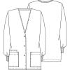 Cherokee Women’s Workwear Scrubs Cardigan Warm-Up Jacket(Chocolate)