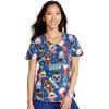 Tooniforms Nurse Gifts Women Scrubs Top Rounded V-Neck TF786(Not Sorry)