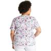 Tooniforms Nurse Gifts Women Scrubs Top Rounded V-Neck TF786(Yummy Sweet)