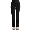Cherokee Infinity Women Scrubs Pant Low Rise Straight Leg Drawstring 1123A(Black)