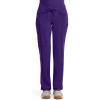 Cherokee Infinity Women Scrubs Pant Low Rise Straight Leg Drawstring 1123A(Grape)