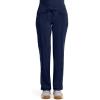 Cherokee Infinity Women Scrubs Pant Low Rise Straight Leg Drawstring 1123A(Navy)