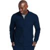 Cherokee Scrub Jackets for Men Zip Front with 360° Stretch & 3 Pockets – CK333(Navy)