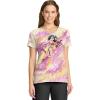 Cherokee Scrubs for Women V-Neck Printed Scrub Top Modern Classic Fit with Side Angled Pockets & Shaping Darts – TF626(Tiger Tie Dye)