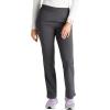 Cherokee Women’s Scrub Pants, Mid-Rise Pull-On Straight Leg Bottom with 5 Pockets – CK136A(Pewter)
