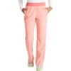 Cherokee Women’s Scrub Pants, Mid-Rise Pull-On Straight Leg Bottom with 5 Pockets – CK136A(Sugar Melon)