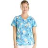 Tooniforms Nurse Gifts Women Scrubs Top Rounded V-Neck TF786(Positive Pessimist)