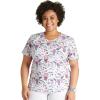 Tooniforms Nurse Gifts Women Scrubs Top Rounded V-Neck TF786(Yummy Sweet)