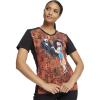 Tooniforms Women Scrubs Top V-Neck TF637(Undying Love)