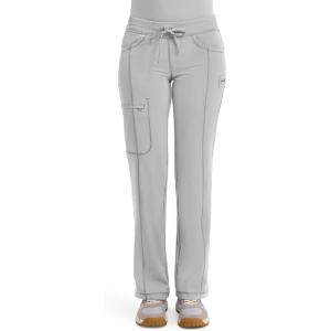 Cherokee Infinity Women Scrubs Pant Low Rise Straight Leg Drawstring 1123A(Grey)