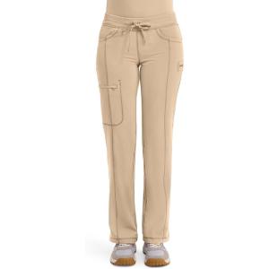 Cherokee Infinity Women Scrubs Pant Low Rise Straight Leg Drawstring 1123A(Khaki)