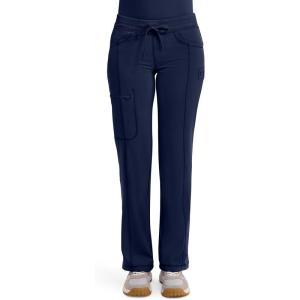 Cherokee Infinity Women Scrubs Pant Low Rise Straight Leg Drawstring 1123A(Navy)