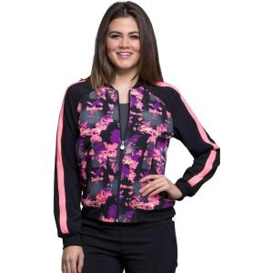 Cherokee Infinity Women Warm Up Scrubs Jacket Zip Front CK309