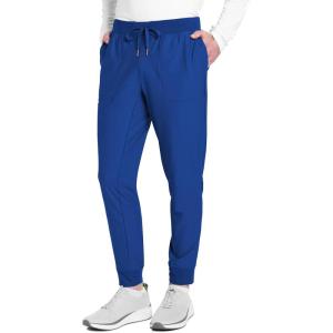 Cherokee Mens Cargo Joggers Mid-Rise Bottoms with 4 Pockets & Mock Fly – CK112(Royal)