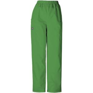 Cherokee Scrubs for Women Cargo Pant Natural Rise Tapered Pull-On Bottom with 4 Pockets , Fade Resistant Fabric – 4200(Aloe)