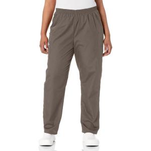 Cherokee Scrubs for Women Cargo Pant Natural Rise Tapered Pull-On Bottom with 4 Pockets , Fade Resistant Fabric – 4200(Taupe)